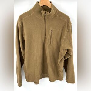 Condor men’s 607 tactical 1/4 zip pocketed fleece pullover jacket size XL
